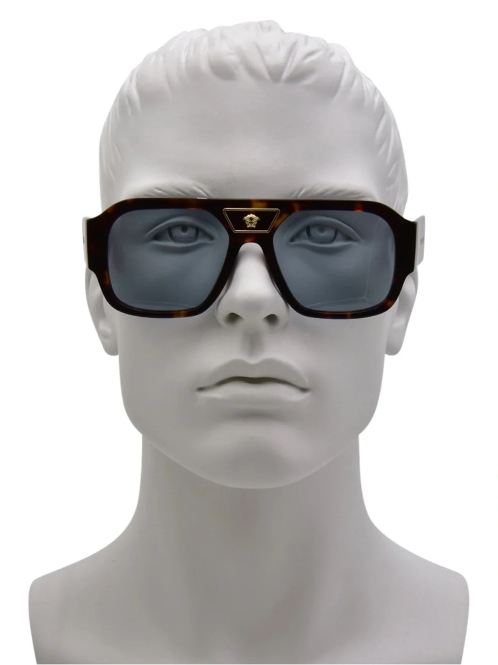 New Versace VE4508U 553780 Sunglasses with Teal Lenses Authentic